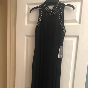 Black full length evening gown